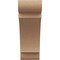 Ekena Millwork 5-inch W x 10-inch D x 14-inch H Olympic Rough Cedar Woodgrain TimberThane Knee Brace, Primed BRCUR05X10X14OLYRCPR - alternate 4